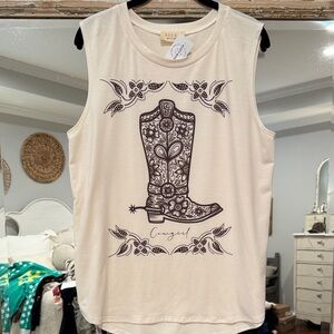 Avery cowgirl tank